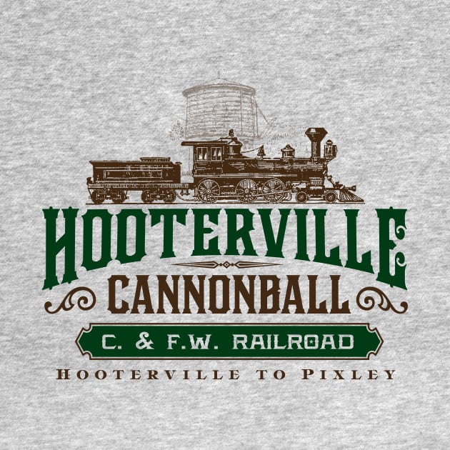 Hooterville Cannonball by MindsparkCreative